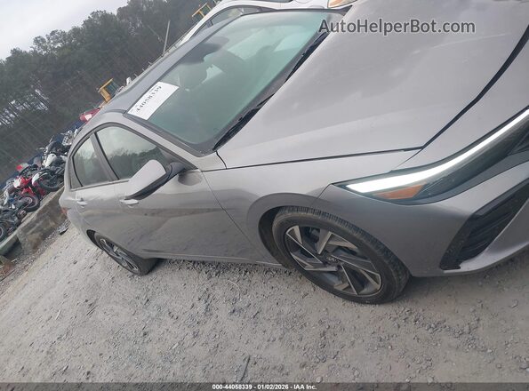 KMHLS4DG6SU852673 2025 HYUNDAI ELANTRA Gray Вид задньої частини салону