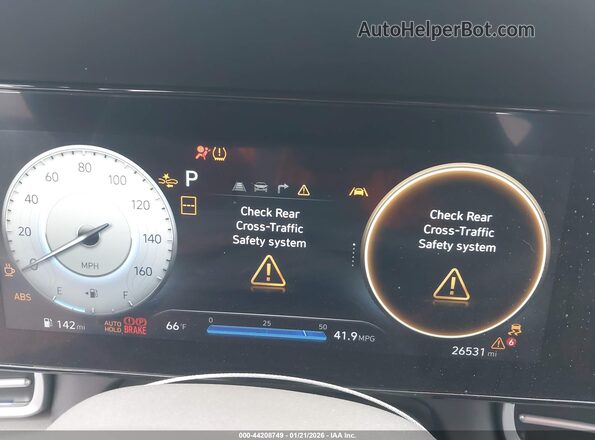 KMHLS4DG7SU921029 2025 HYUNDAI ELANTRA White Вид задніх сидінь