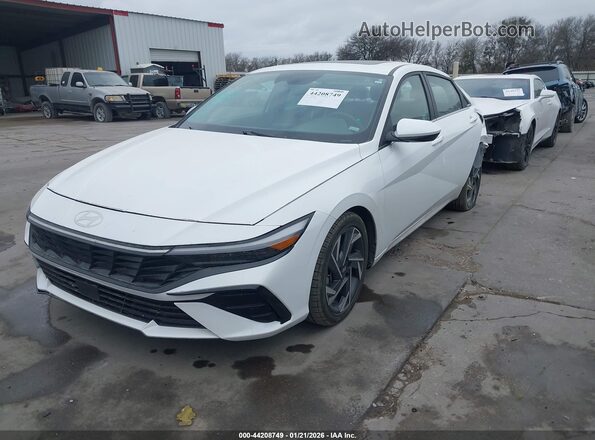 KMHLS4DG7SU921029 2025 HYUNDAI ELANTRA White Передня ліва чверть