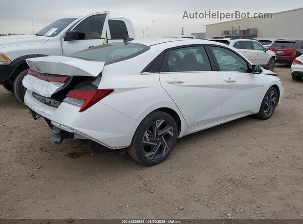 KMHLS4DGXSU951593 2025 HYUNDAI ELANTRA White Rear right