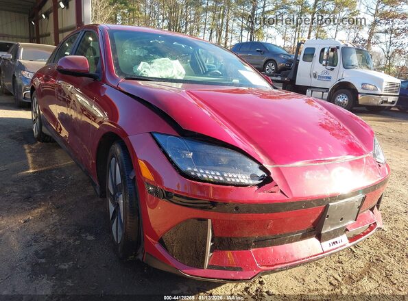 KMHM24AA8RA059908 2024 HYUNDAI IONIQ 6 Red Vista frontal