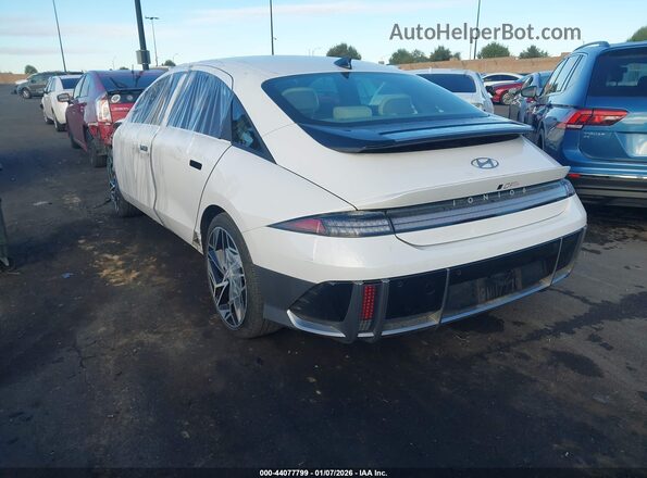 KMHM34AA0RA073928 2024 HYUNDAI IONIQ 6 Белый Задняя левая четверть