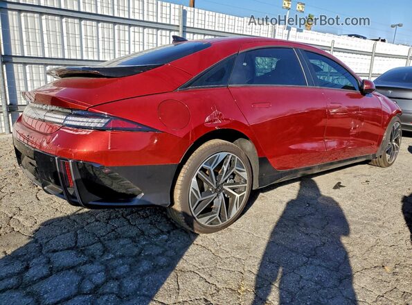 KMHM34AA1SA090937 2025 HYUNDAI IONIQ Красный Задняя правая четверть