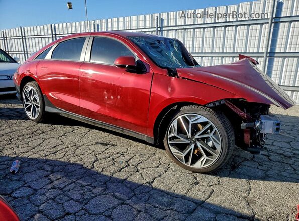 KMHM34AA1SA090937 2025 HYUNDAI IONIQ Красный Передняя правая четверть