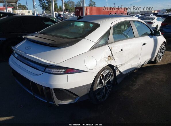KMHM34AA2SA083267 2025 HYUNDAI IONIQ 6 White Tył prawy