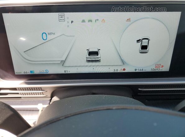 KMHM34AA7SA085953 2025 HYUNDAI IONIQ Silver Widok zestawu wskaźników
