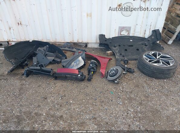 KMHM34AC3PA037553 2023 HYUNDAI IONIQ 6 Red Սարքավորումների վահանակի տեսք