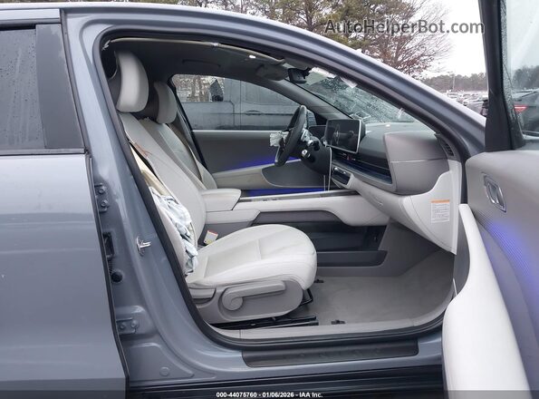 KMHM34AC4RA076932 2024 HYUNDAI IONIQ 6 Gray Vista interior delantera