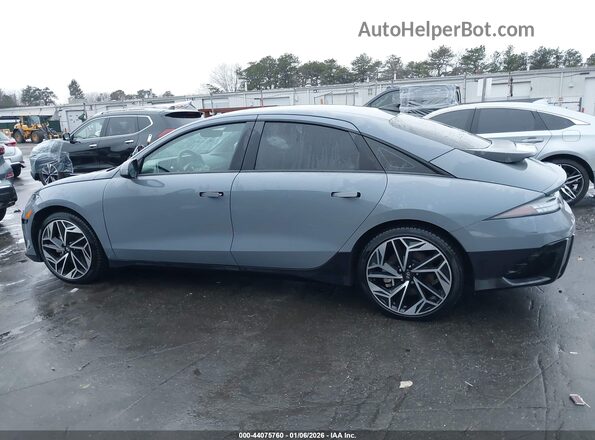 KMHM34AC4RA076932 2024 HYUNDAI IONIQ 6 Gray Vista interior de 360 grados