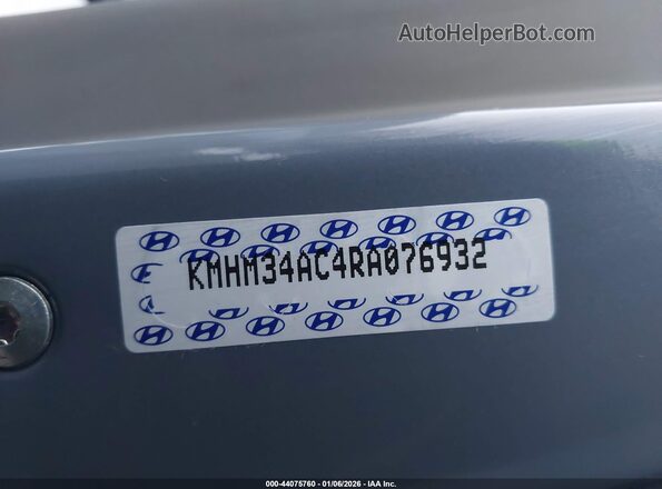 KMHM34AC4RA076932 2024 HYUNDAI IONIQ 6 Gray 