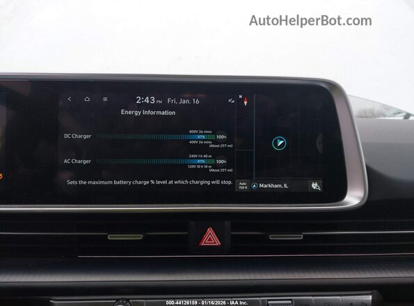 KMHM34AC4SA087094 2025 HYUNDAI IONIQ 6 White 