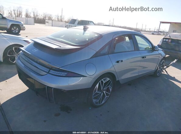 KMHM34AC5RA075661 2024 HYUNDAI IONIQ 6 Серебряный Задняя правая четверть