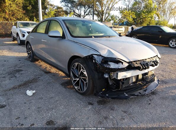 KMHM34AC6SA085430 2025 HYUNDAI IONIQ 6 Silver Przód prawy
