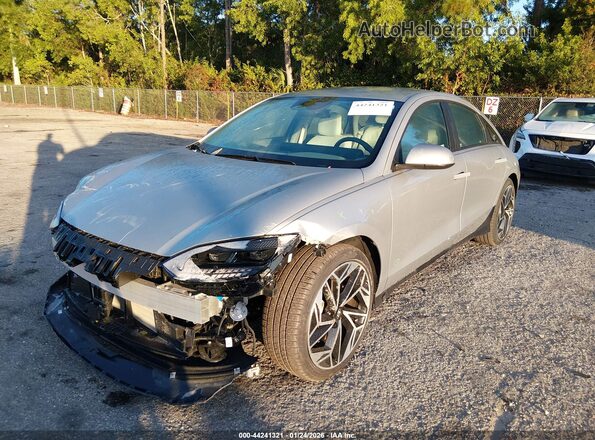 KMHM34AC6SA085430 2025 HYUNDAI IONIQ 6 Silver Przód lewy