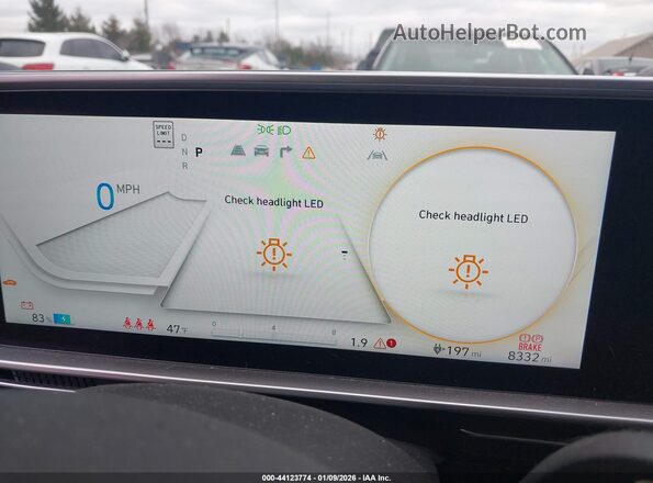 KMHM34AC7PA022392 2023 HYUNDAI IONIQ 6 Black Հետևի նստատեղերի տեսք