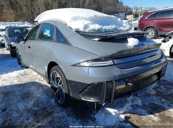 KMHM34ACXRA076479 2024 HYUNDAI IONIQ 6 Серый Задняя левая четверть