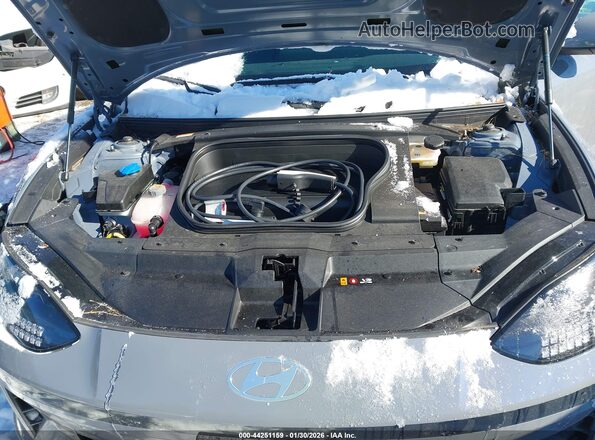 KMHM34ACXRA076479 2024 HYUNDAI IONIQ 6 Серый Вид сзади