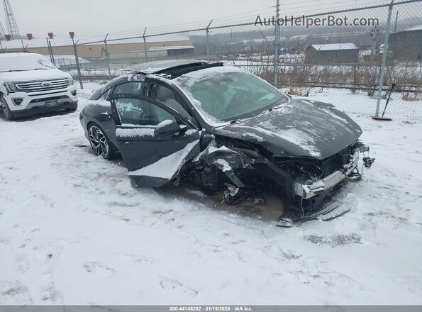 KMHM54AC6PA051750 2023 HYUNDAI IONIQ 6 Серый Передняя правая четверть