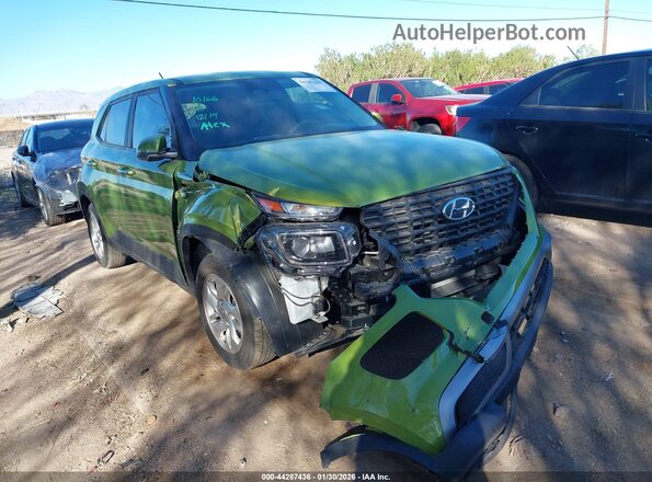 KMHRB8A30RU323264 2024 HYUNDAI VENUE Зеленый Вид спереди
