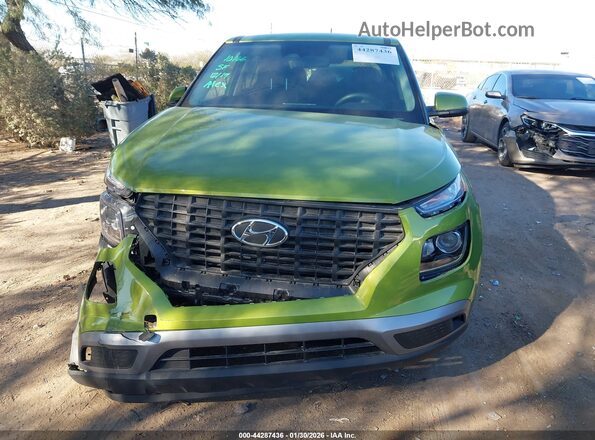 KMHRB8A30RU323264 2024 HYUNDAI VENUE Зеленый Вид щитка приборов