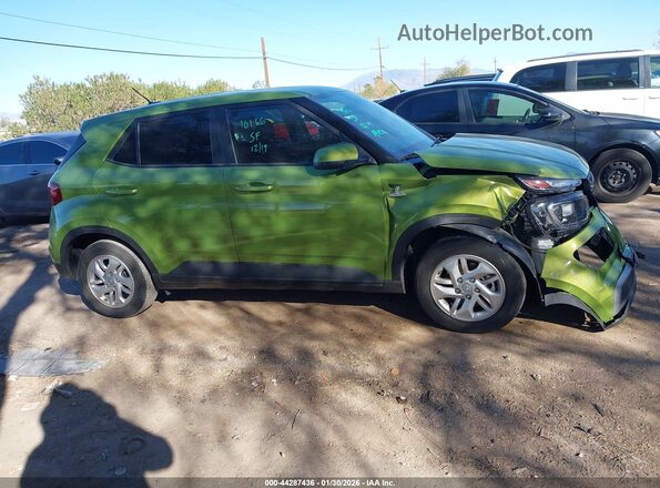 KMHRB8A30RU323264 2024 HYUNDAI VENUE Зеленый Вид задней части салона