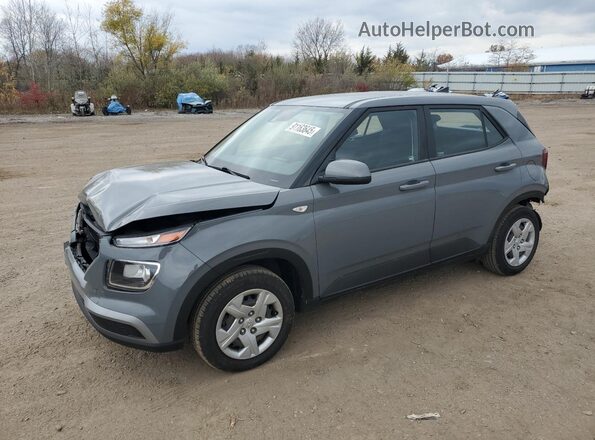 KMHRB8A37LU021056 2020 HYUNDAI VENUE Серый Передняя левая четверть