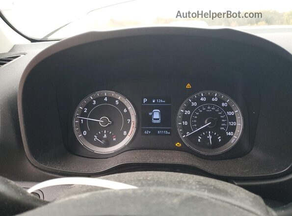 KMHRB8A37LU021056 2020 HYUNDAI VENUE Серый Вид щитка приборов