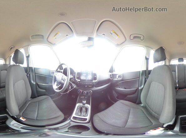 KMHRB8A37LU021056 2020 HYUNDAI VENUE Серый Панорамный вид салона 360°