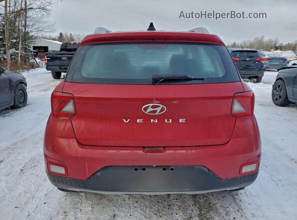KMHRC8A30MU102298 2021 HYUNDAI VENUE Красный Вид сзади
