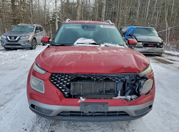 KMHRC8A30MU102298 2021 HYUNDAI VENUE Красный Вид спереди