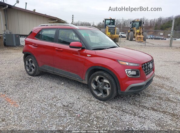 KMHRC8A30NU200152 2022 HYUNDAI VENUE Красный Передняя правая четверть