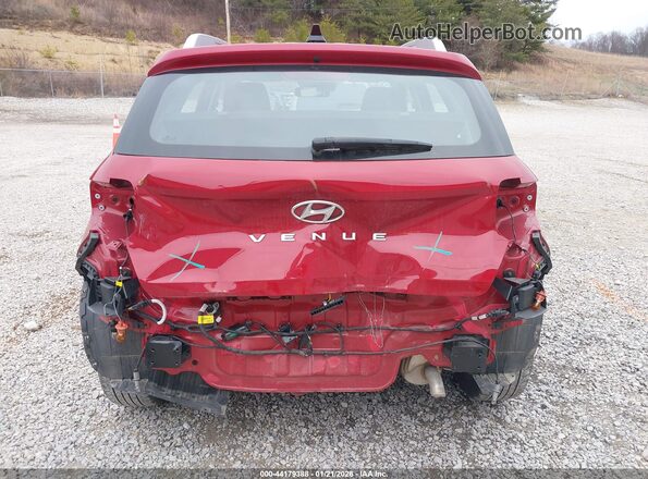 KMHRC8A30NU200152 2022 HYUNDAI VENUE Красный 