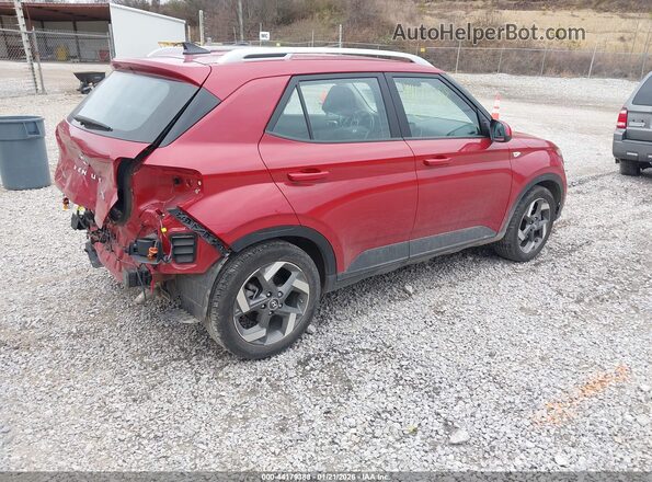 KMHRC8A30NU200152 2022 HYUNDAI VENUE Красный Задняя правая четверть