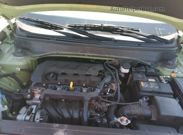 KMHRC8A31RU331984 2024 HYUNDAI VENUE Зеленый Вид подкапотного пространства