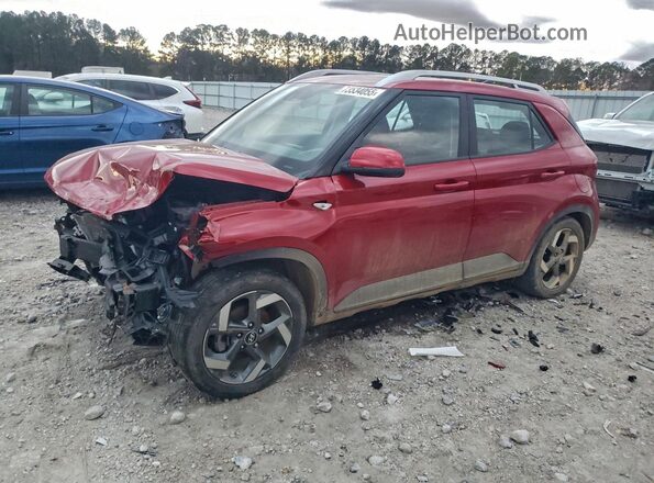 KMHRC8A33NU197862 2022 HYUNDAI VENUE Красный Передняя левая четверть
