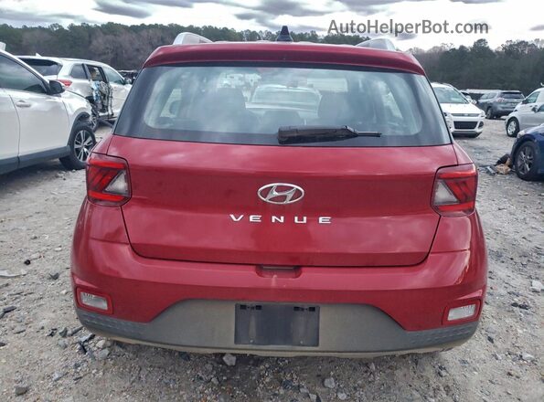 KMHRC8A33NU197862 2022 HYUNDAI VENUE Красный Вид сзади