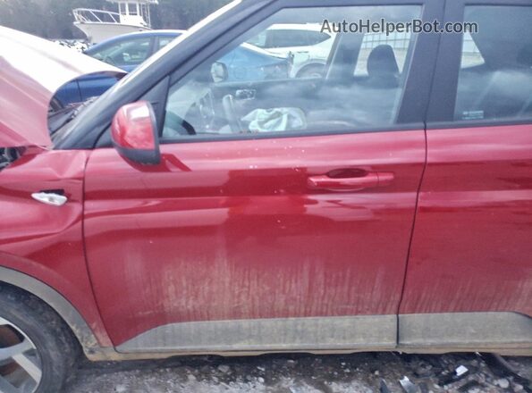 KMHRC8A33NU197862 2022 HYUNDAI VENUE Красный Вид салона спереди