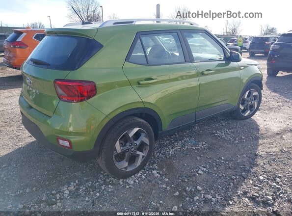 KMHRC8A34RU336905 2024 HYUNDAI VENUE Зеленый Задняя правая четверть