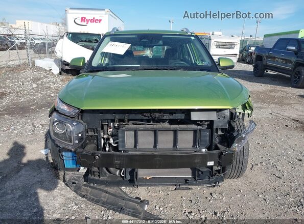 KMHRC8A34RU336905 2024 HYUNDAI VENUE Зеленый Вид панели приборов