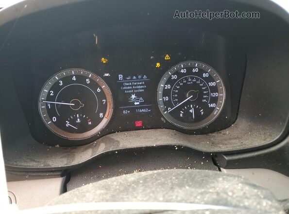 KMHRC8A36MU063927 2021 HYUNDAI VENUE Белый Вид щитка приборов