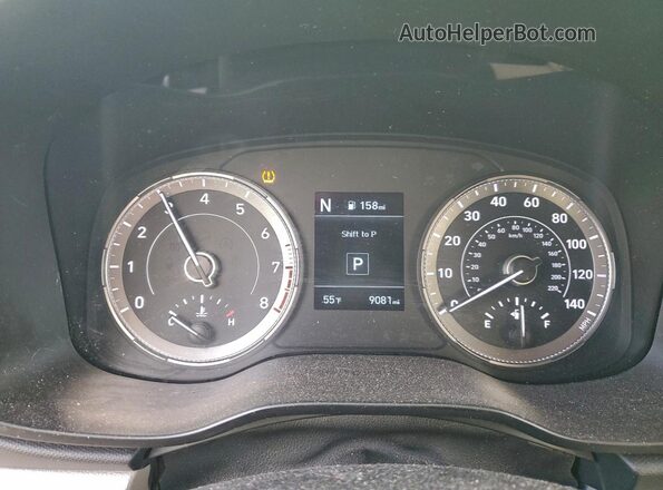KMHRC8A39MU121027 2021 HYUNDAI VENUE Green Вид щитка приладів