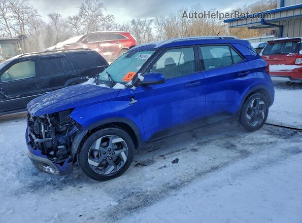 KMHRC8A39PU278609 2023 HYUNDAI VENUE Синий Передняя левая четверть