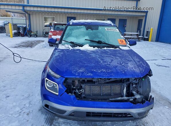 KMHRC8A39PU278609 2023 HYUNDAI VENUE Синий Вид спереди