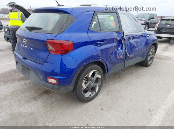 KMHRC8A39RU341470 2024 HYUNDAI VENUE Синий Задняя правая четверть