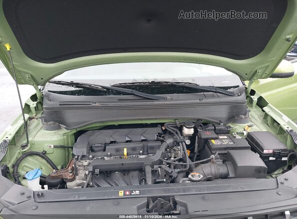 KMHRC8A3XMU098227 2021 HYUNDAI VENUE Зеленый Вид сзади