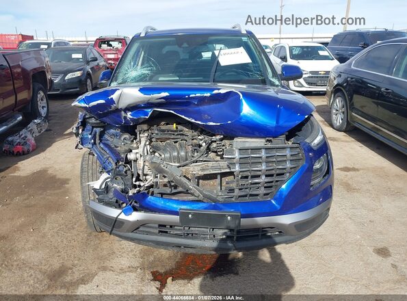 KMHRC8A3XMU108528 2021 HYUNDAI VENUE Синий Вид щитка приборов