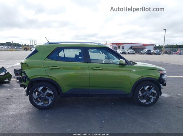 KMHRC8A3XPU229581 2023 HYUNDAI VENUE Зеленый Панорамный вид салона 360°