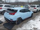 2021 Hyundai Veloster N   Синий vin: KMHT36AH0MU009075