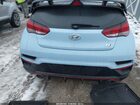 2021 Hyundai Veloster N   Синий vin: KMHT36AH0MU009075