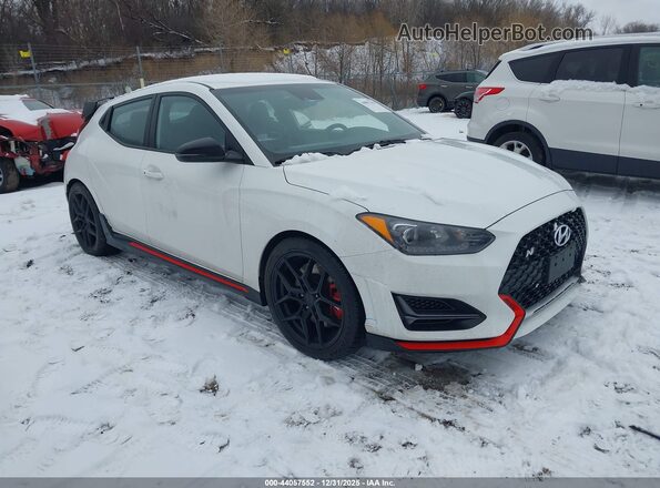 KMHT36AH3MU010527 2021 HYUNDAI VELOSTER N White Delantero derecho